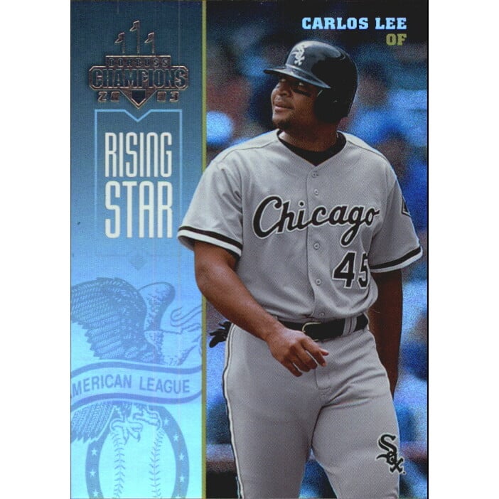 2003 Donruss Champions Holo-Foil #56 Carlos Lee. rookie card picture