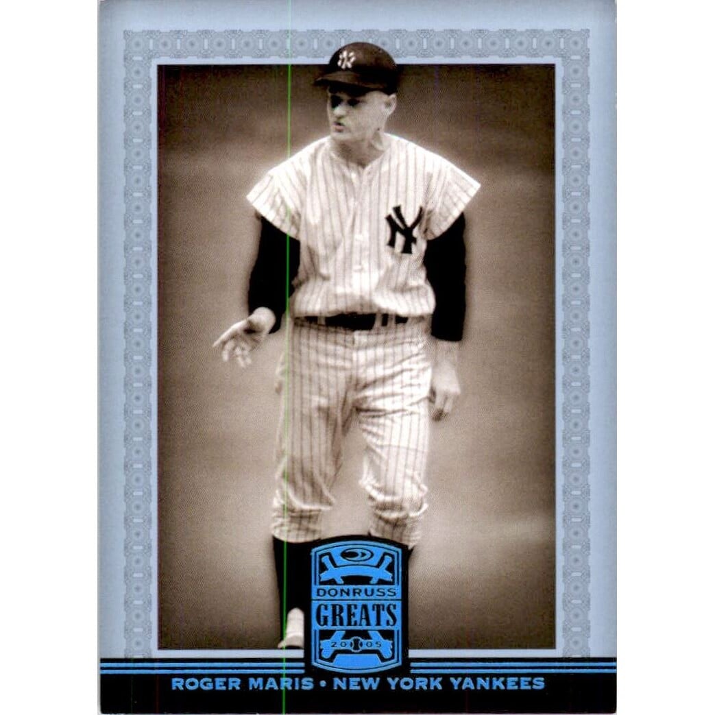 2005 Donruss Greats Platinum HoloFoil #91 Roger Maris. rookie card picture