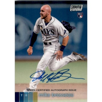 2020 Stadium Club Chrome Autographs #UAMR Mike Brosseau