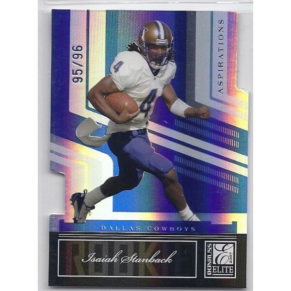 2007 Donruss Elite Aspirations #144 Isaiah Stanback/96. rookie card picture
