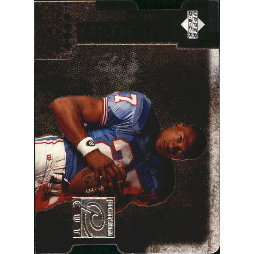 1998 Black Diamond Premium Cut Quadruple Horizontal #PC10 Eddie George 2