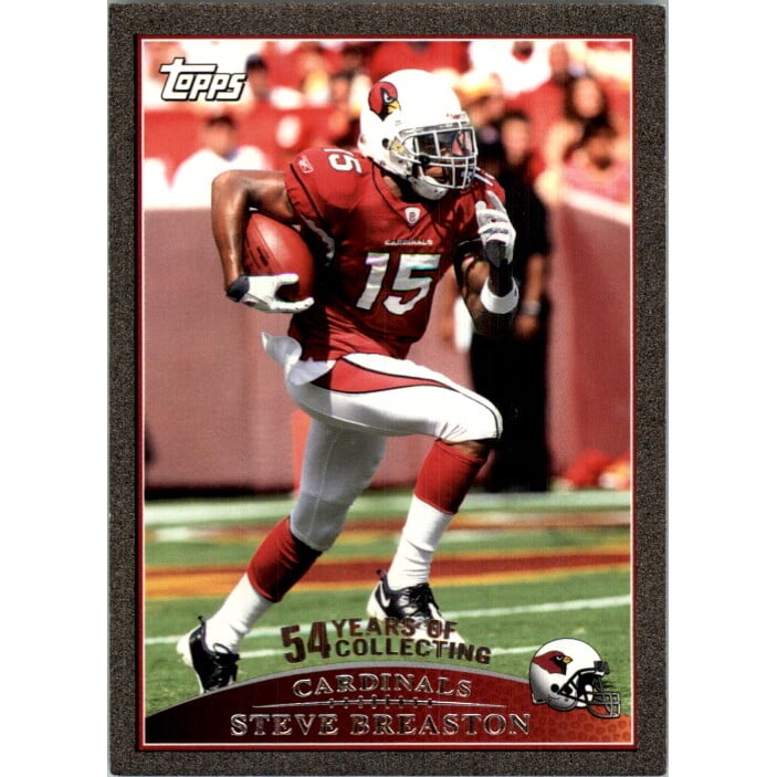 2009 Topps Black #132 Steve Breaston. rookie card picture