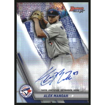 2019 Bowman's Best Best of '19 Autographs Refractors #B19AM Alek Manoah