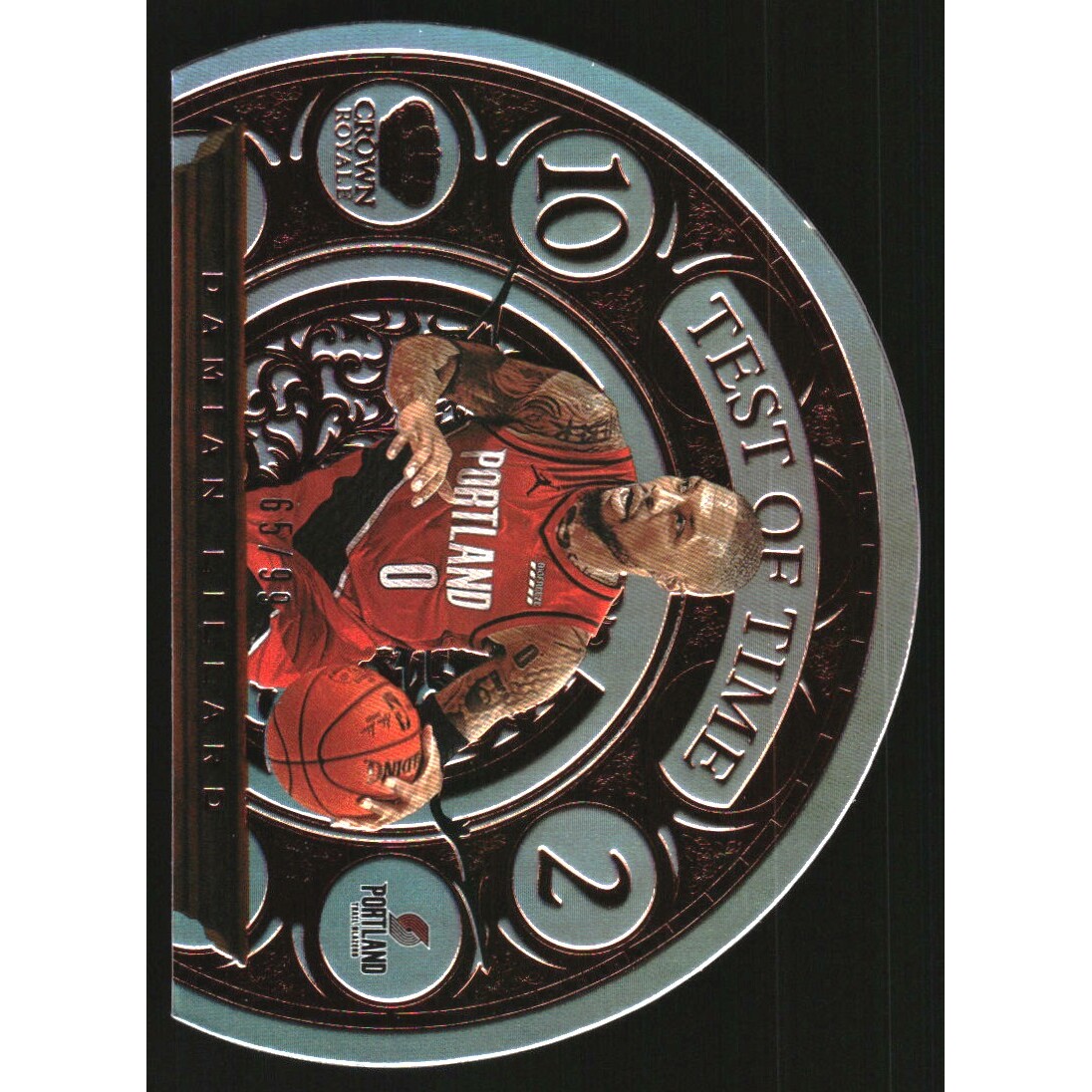 2020-21 Crown Royale Test of Time #10 Damian Lillard 2020-21 Crown Royale Test of Time #10 Damian Lillard