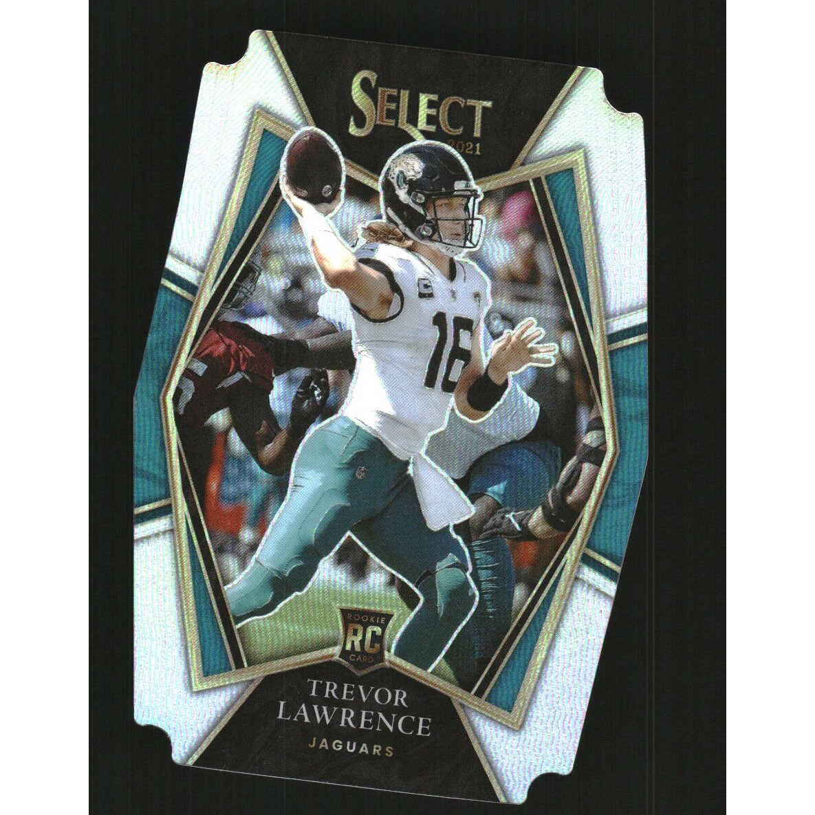 2021 Select Prizm Silver Die Cut #143 Trevor Lawrence