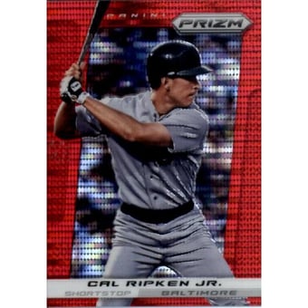 2013 Panini Prizm Prizms Red Pulsar #199 Cal Ripken Jr.