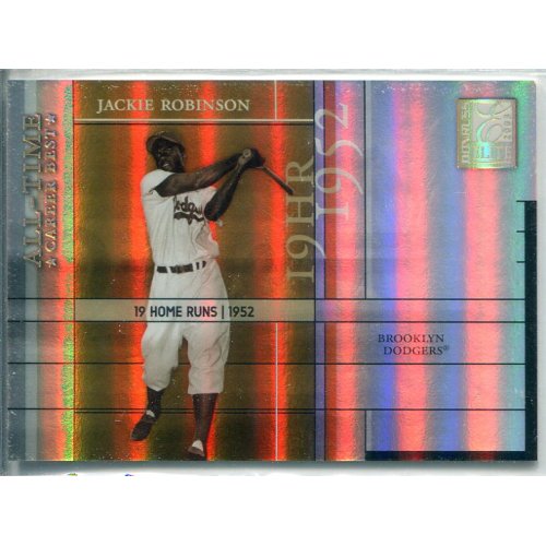 2003 Donruss Elite All-Time Career Best Parallel #3 Jackie Robinson/19. rookie card picture