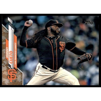 2020 Topps Memorial Day Camo #185 Johnny Cueto
