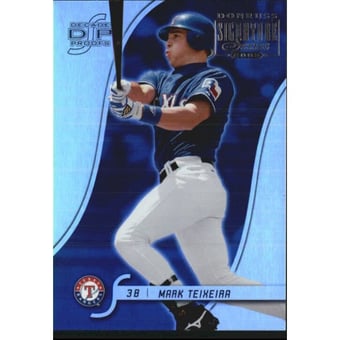 2003 Donruss Signature Decade Proofs #95 Mark Teixeira