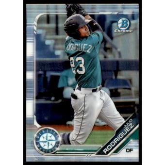 2019 Bowman Chrome Draft Refractors #BDC60 Julio Rodriguez