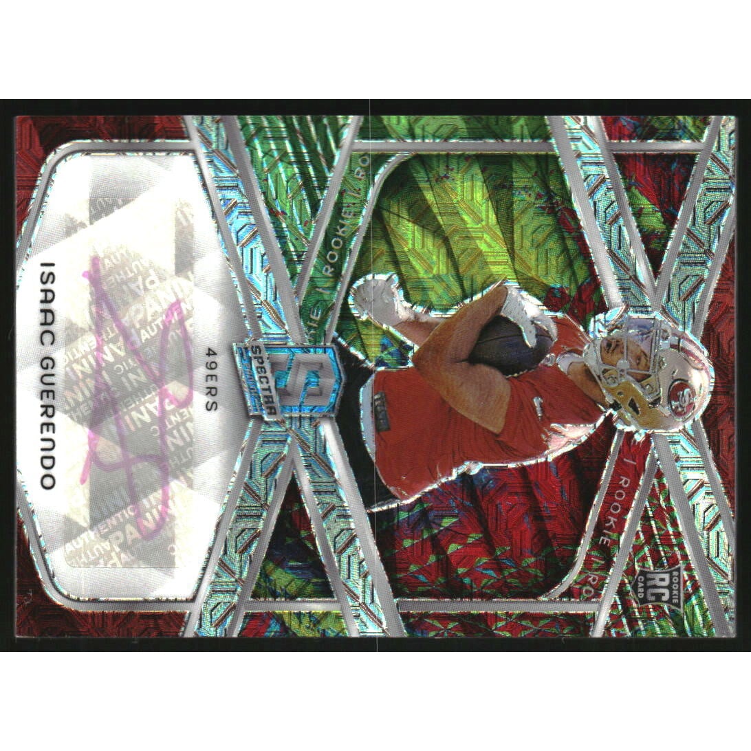 2024 Panini Spectra Rookie Autographs Meta #38 Isaac Guerendo. rookie card picture