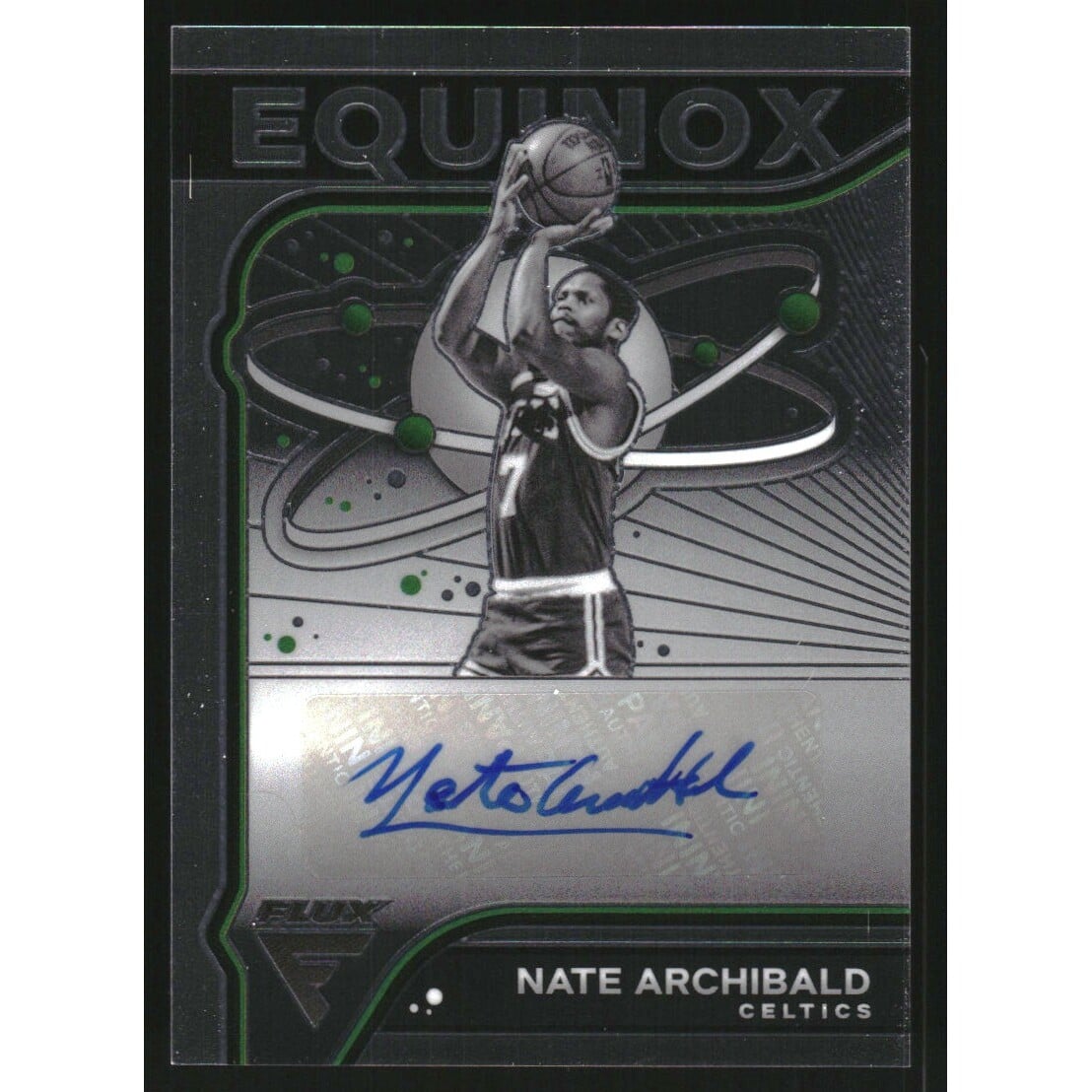 2022-23 Panini Flux Equinox Autographs #45 Nate Archibald. rookie card picture