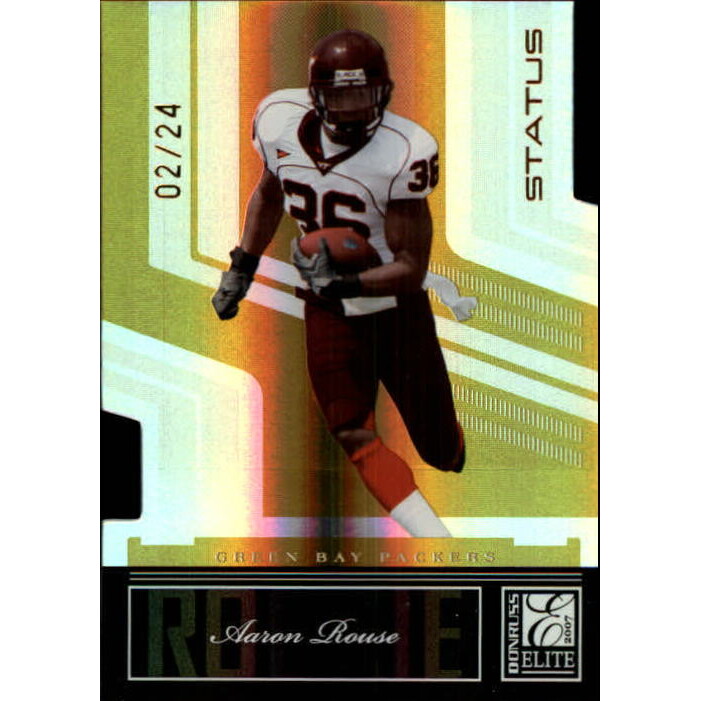 2007 Donruss Elite Status Gold #103 Aaron Rouse. rookie card picture