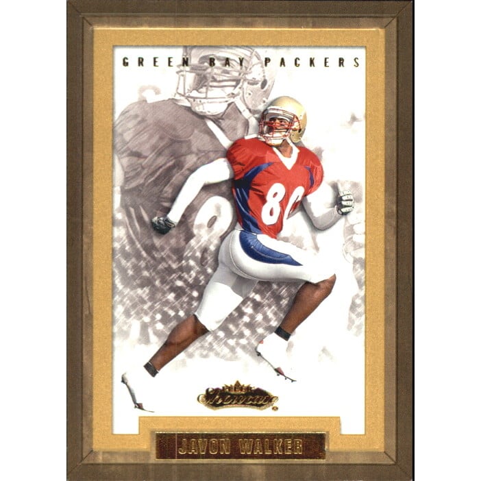 2002 Fleer Showcase Legacy #164 Javon Walker. rookie card picture