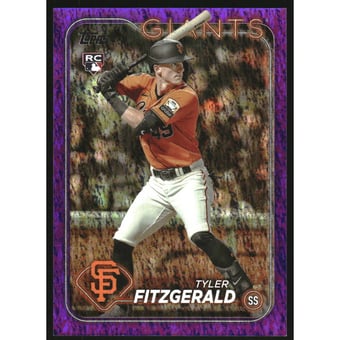 2024 Topps Purple Foil #602 Tyler Fitzgerald