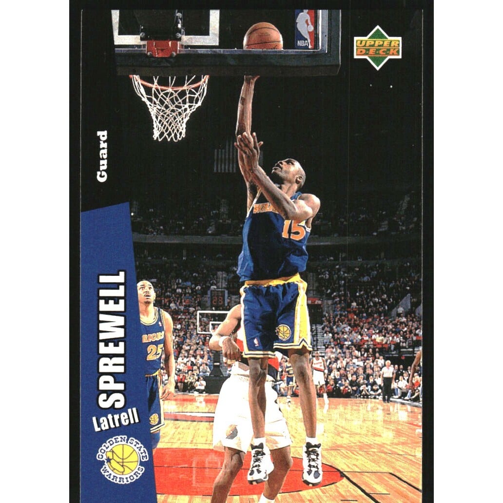 1996-97 Upper Deck Folz Minis #15 Latrell Sprewell. rookie card picture