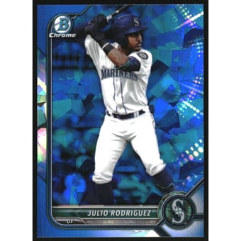 2022 Bowman Chrome Sapphire Prospects #BCP45 Julio Rodriguez