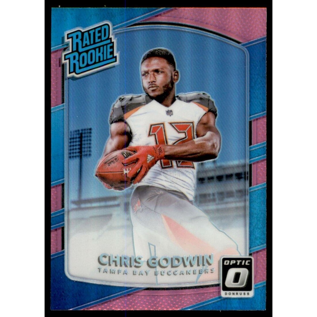 2017 Donruss Optic Pink #155 Chris Godwin RR. rookie card picture