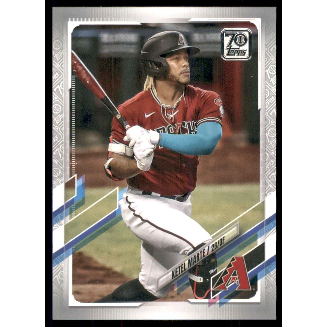 2021 Topps Platinum Anniversary #47 Ketel Marte. rookie card picture