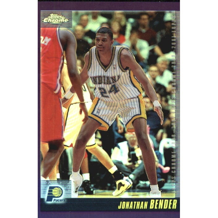 2000-01 Topps Chrome Refractors #21 Jonathan Bender. rookie card picture
