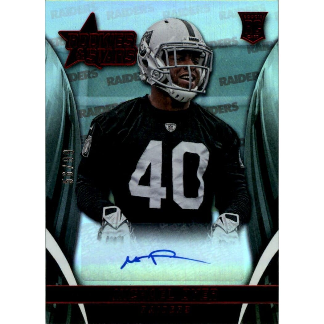 2015 Rookies and Stars Longevity Rookie Signatures Team Name #70 Michael Dyer/99
