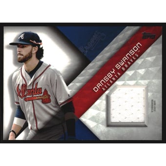 2018 Topps Major League Materials #MLMDS Dansby Swanson