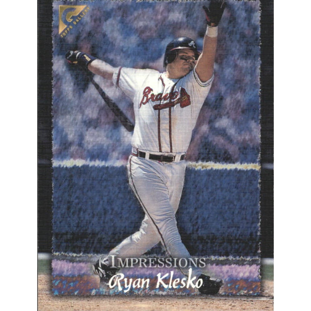 1998 Topps Gallery Gallery Proofs #137 Ryan Klesko. rookie card picture