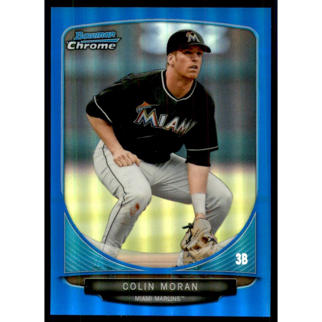 2013 Bowman Chrome Draft Draft Picks Blue Refractors #BDPP20 Colin Moran. rookie card picture
