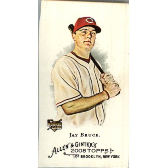 2008 Topps Allen and Ginter Mini No Card Number #273 Jay Bruce. rookie card picture