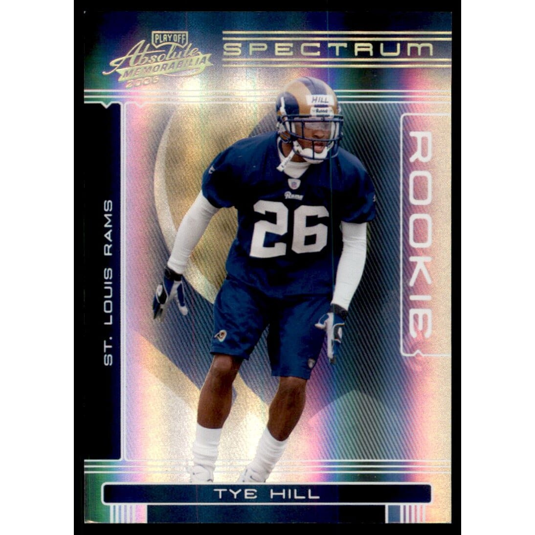 2006 Absolute Memorabilia Spectrum Gold #194 Tye Hill