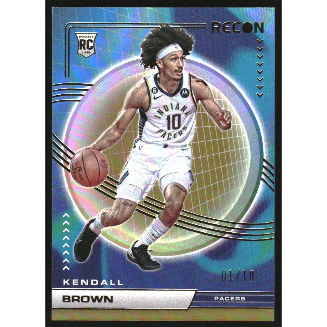 2022-23 Panini Recon Holo Gold #226 Kendall Brown 2022-23 Panini Recon Holo Gold #226 Kendall Brown