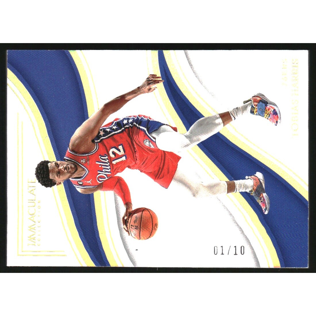 2022-23 Immaculate Collection Gold #68 Tobias Harris