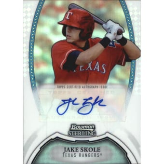 2011 Bowman Sterling Prospect Autographs Refractors #JK Jake Skole