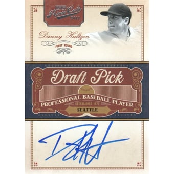 2011 Prime Cuts Draft Pick Signatures #DH Danny Hultzen