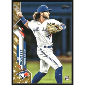 2020 Topps Factory Set Gold Stars #78 Bo Bichette