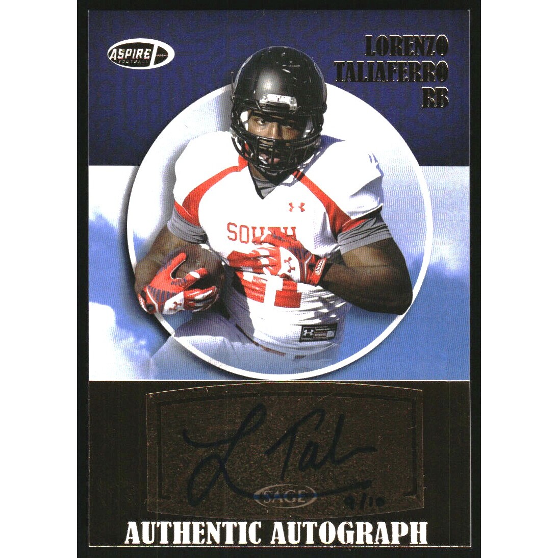 2015 Aspire Gold #16 Lorenzo Taliaferro