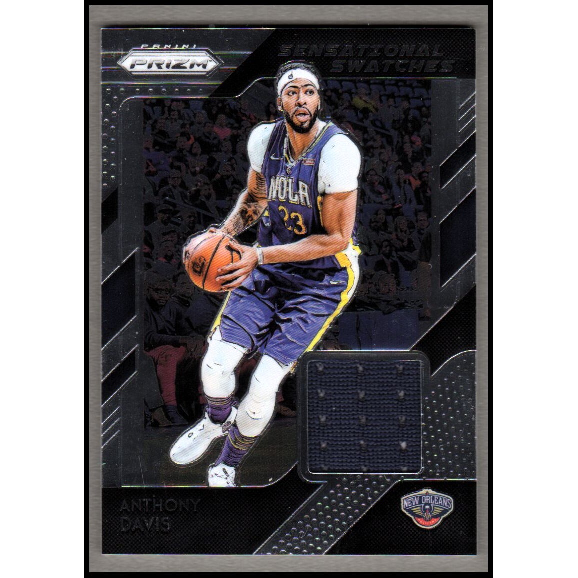 2018-19 Panini Prizm Sensational Swatches #54 Anthony Davis 2018-19 Panini Prizm Sensational Swatches #54 Anthony Davis