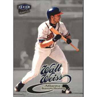 1999 Ultra Platinum Medallion #17 Walt Weiss