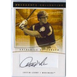 2004 Flair Autograph #JUL Justin Leone/180 2004 Flair Autograph #JUL Justin Leone/180