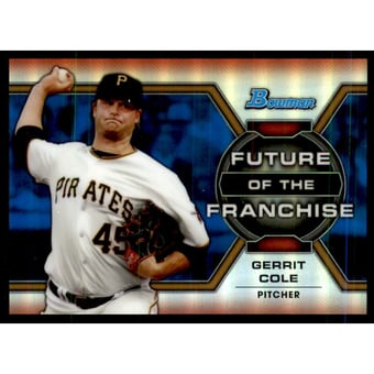 2013 Bowman Draft Future of the Franchise Blue #GC Gerrit Cole
