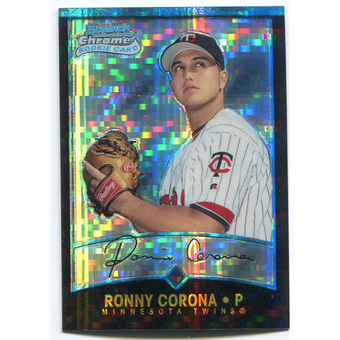2001 Bowman Chrome X-Fractors #327 Ronny Corona