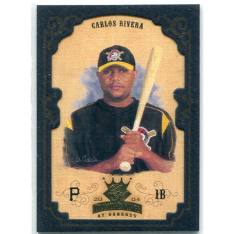 2004 Diamond Kings Framed Gold #91 Carlos Rivera