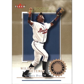 2001 Fleer Authority Prominence 125/75 #112 Wilson Betemit