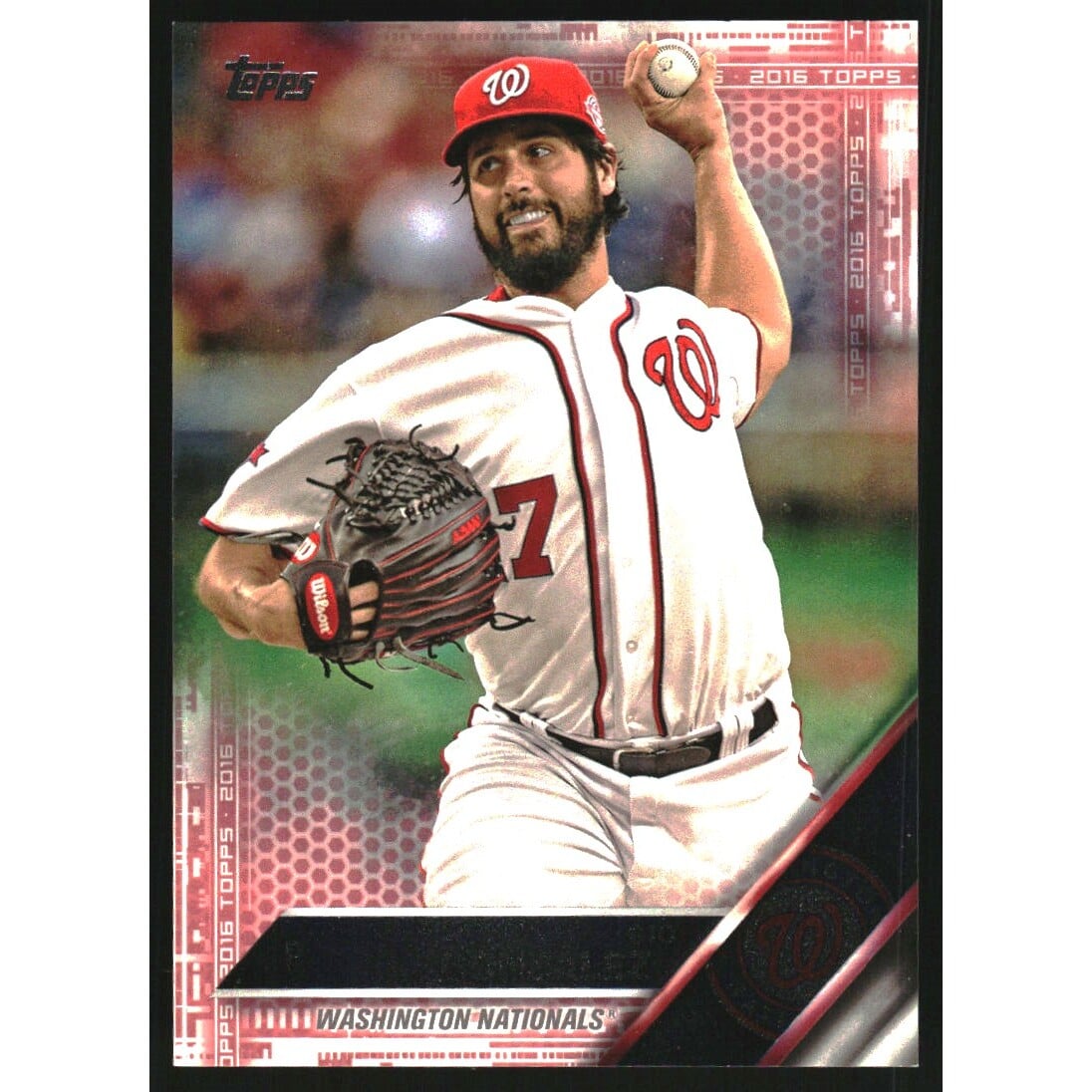 2016 Topps Pink #47 Gio Gonzalez. rookie card picture