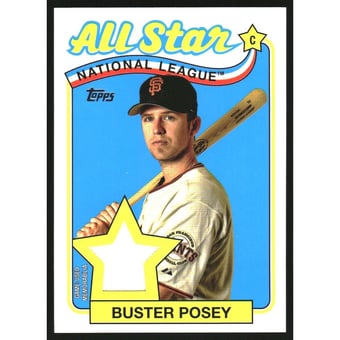 2024 Topps '89 Topps All Star Relics #89ASRBP Buster Posey