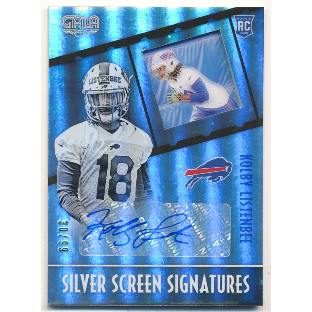 2016 Panini Gala Silver Screen Rookie Signatures #29 Kolby Listenbee. rookie card picture