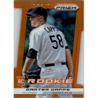 2013 Panini Prizm Prizms Orange Die-Cut #234 Carter Capps