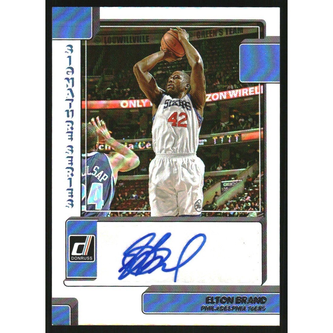 2022-23 Donruss Signature Series #95 Elton Brand. rookie card picture