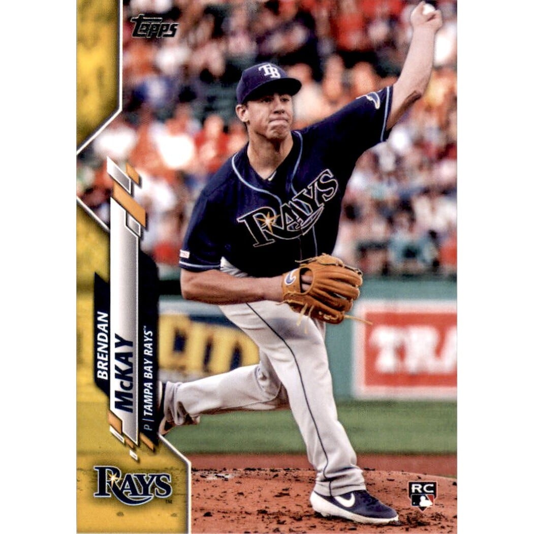 2020 Topps Walgreens Yellow #69 Brendan McKay. rookie card picture