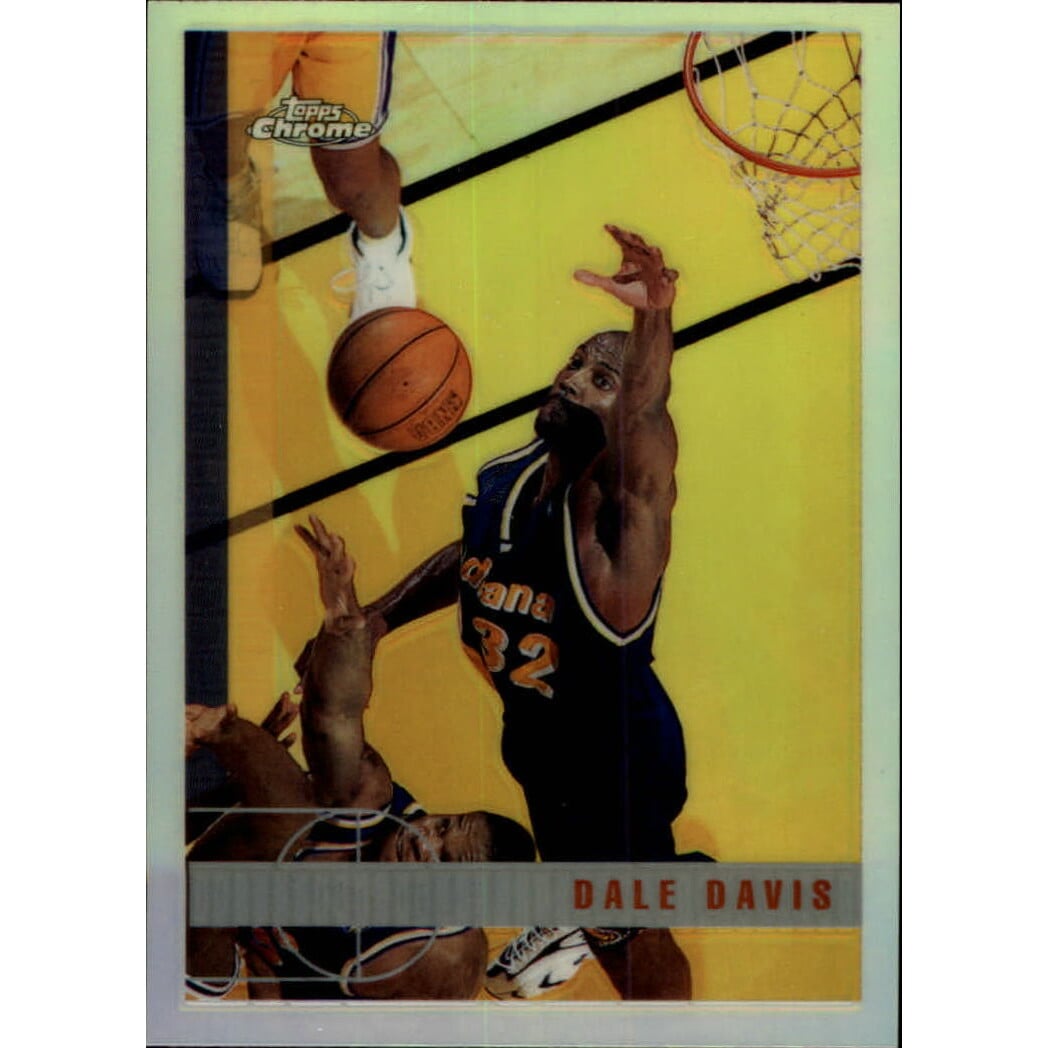 1997-98 Topps Chrome Refractors #40 Dale Davis. rookie card picture